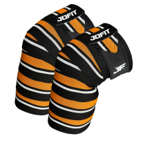 Jofit Knee Wraps Siyah - Turuncu